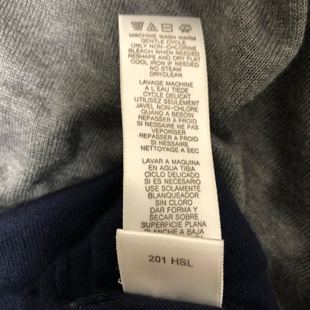 NWT BCBGMAXAZRIA Silk Cashmere Blend Size Medium Sweater Dress Collar Tie - Picture 7 of 11